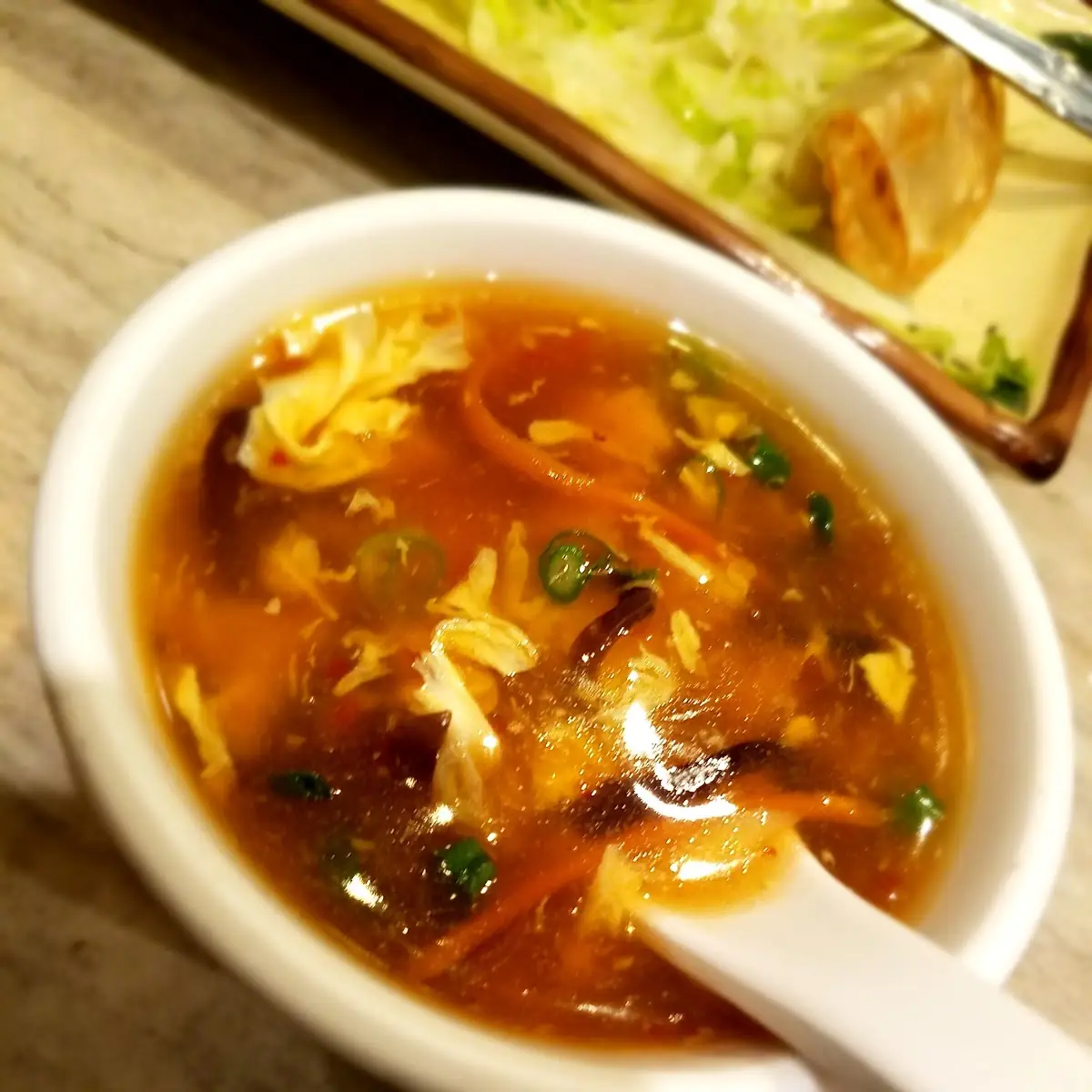 hot & sour soup 酸辣汤